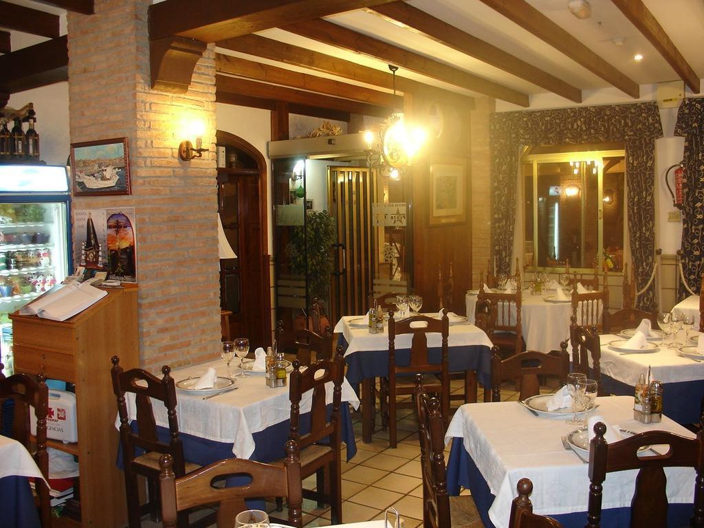 Hostal - Restaurante Playa Azul Villaricos Exteriör bild